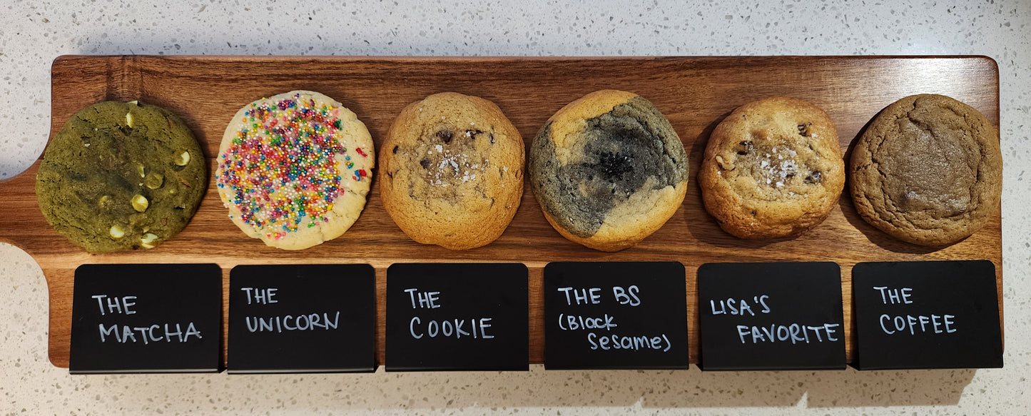 THE SAMPLE BOX (6 COOKIES)