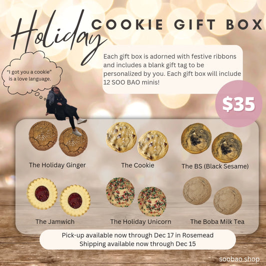 Holiday Cookie Gift Box